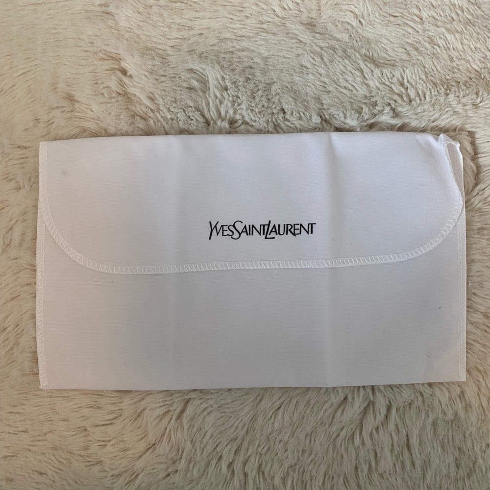 Yves Saint Laurent White Dust Bag – YSL Protective Pouch